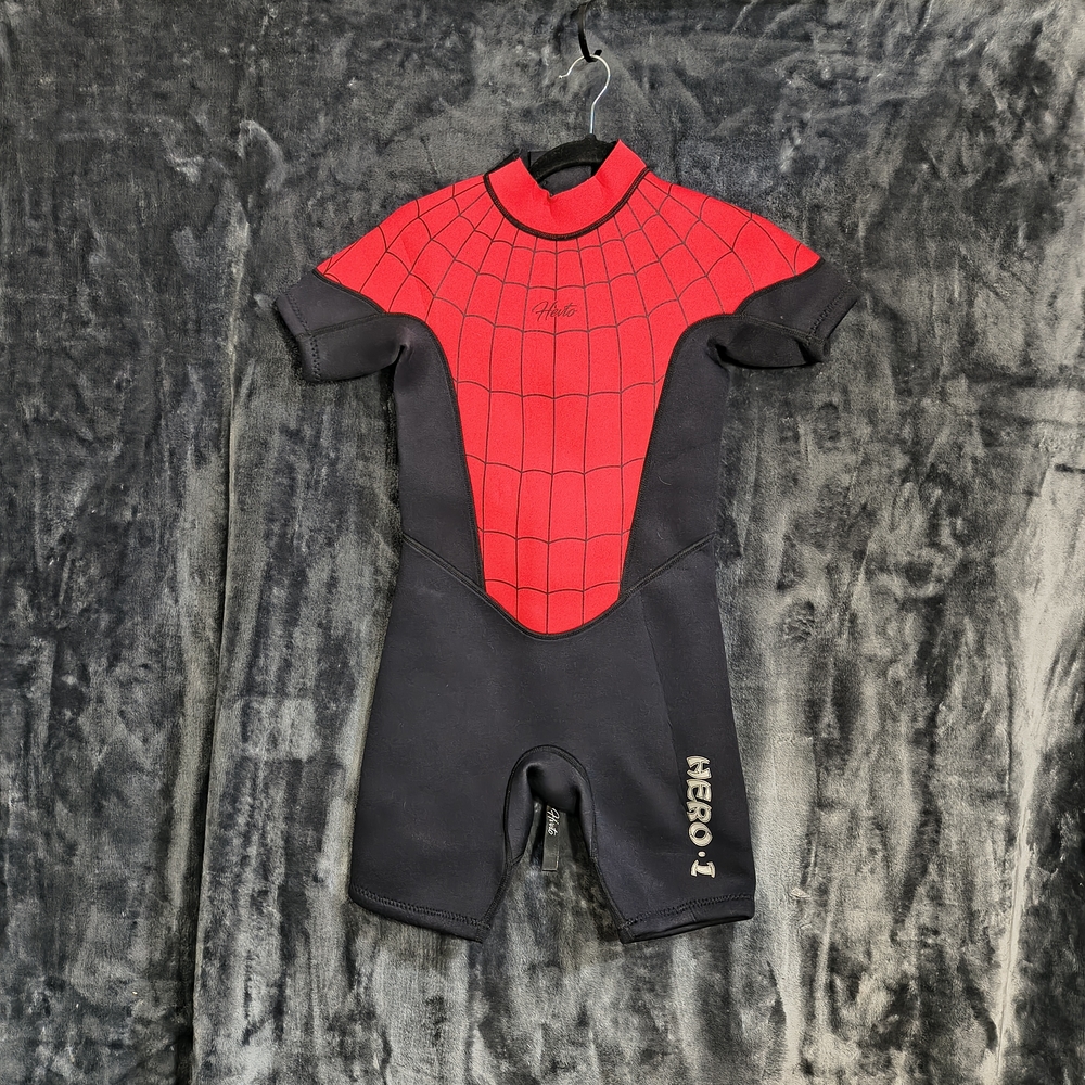 Hevto Hero1 Red and Black Short Sleeve Wetsuit 12